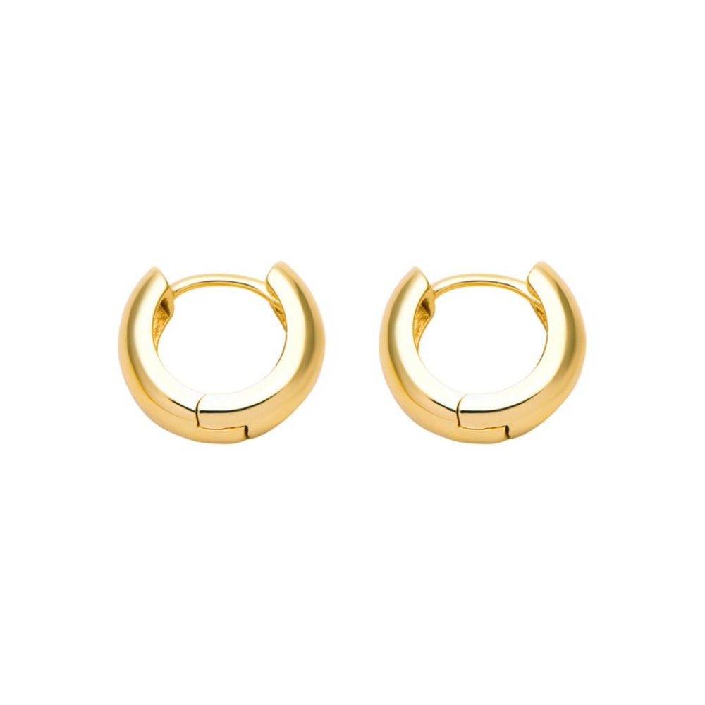 Gold Plated Hoops